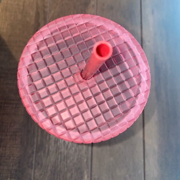Starbucks Pink Jelly Grid Soft Touch Tumbler Venti 2023 - Picture 11 of 15